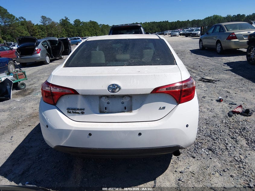 2018 Toyota Corolla Le VIN: 2T1BURHE6JC121575 Lot: 45273413
