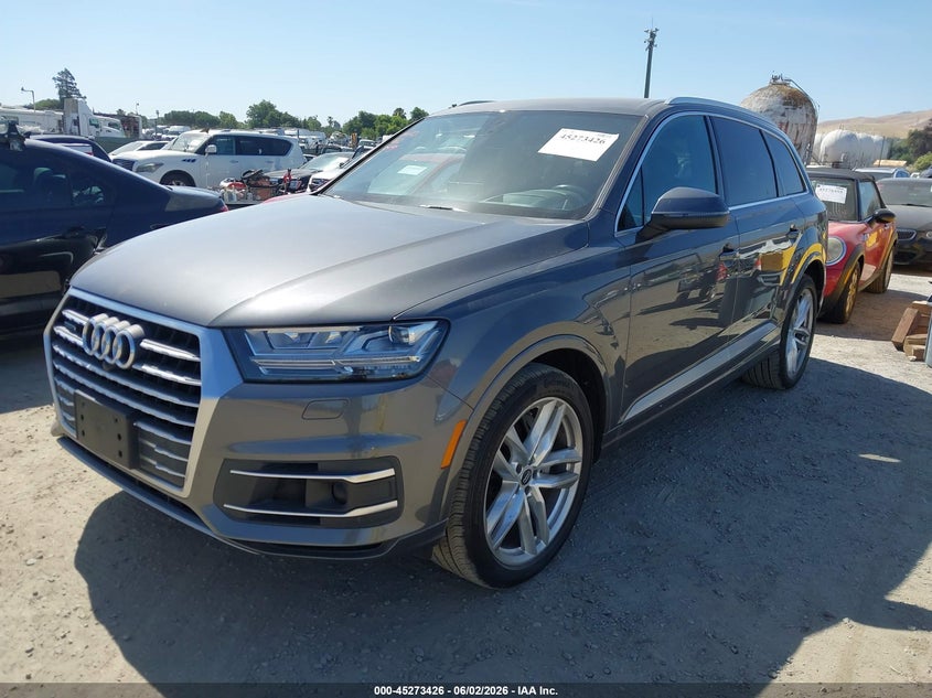 Vin: wa1vaaf73jd044303, lot: 45771250, audi q7 3.0t premium 20182