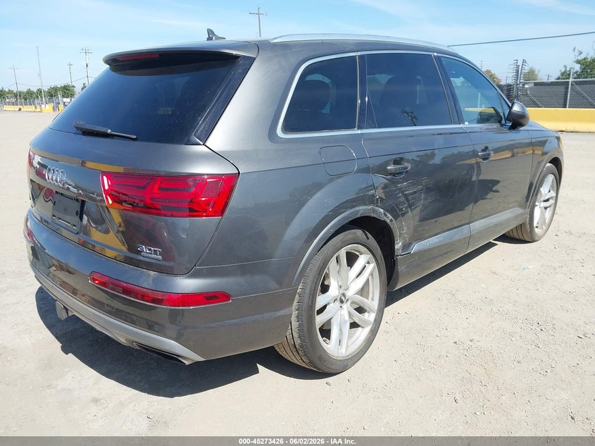 Vin: wa1vaaf73jd044303, lot: 45771250, audi q7 3.0t premium 20184