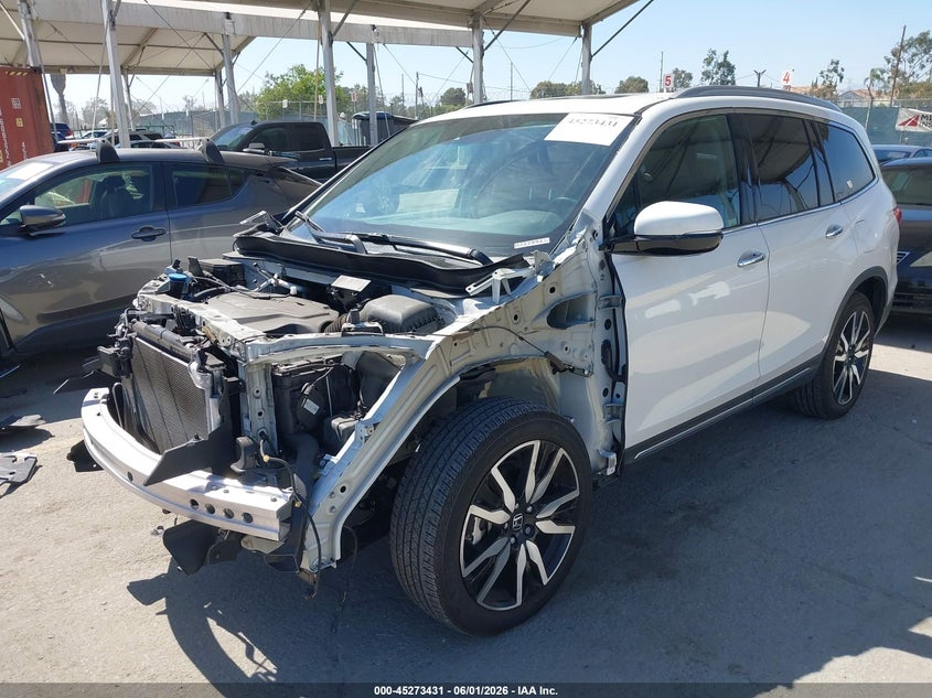 Vin: 5fnyf5h67nb023985, lot: 45771255, honda pilot 2wd touring 7 passenger 20222