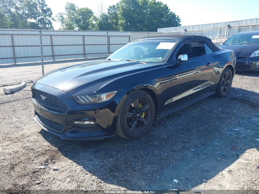 Vin: 1fatp8em7f5400996, lot: 45771304, ford mustang v6 20152