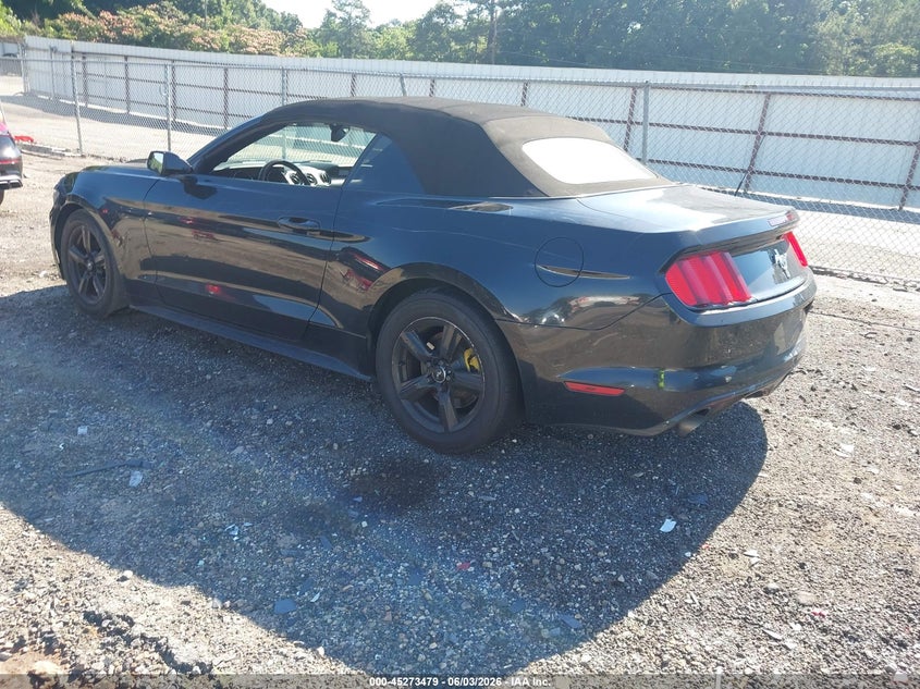 Vin: 1fatp8em7f5400996, lot: 45771304, ford mustang v6 20153