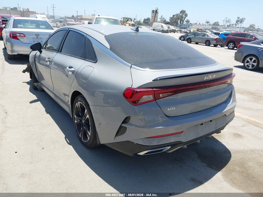 Vin: 5xxg64j21pg167688, lot: 45771311, kia k5 gt-line 20233