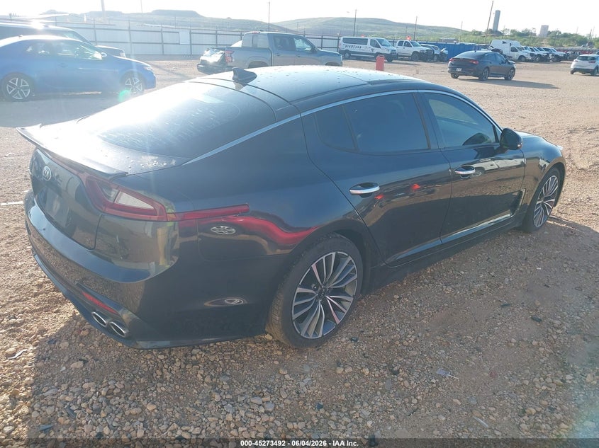 Vin: knae25la9k6046036, lot: 45771315, kia stinger premium 20194