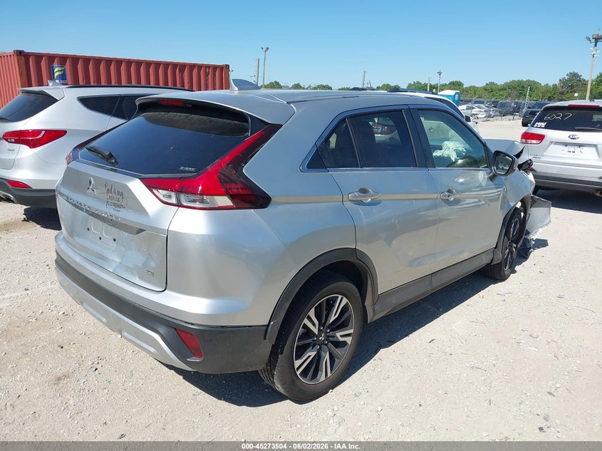 Vin: ja4atwaa6sz045846, lot: 45771328, mitsubishi eclipse cross se s-awc 20254