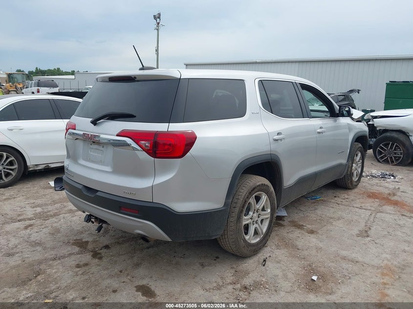 Vin: 1gkknrla2kz187103, lot: 45771329, gmc acadia sle-1 20194
