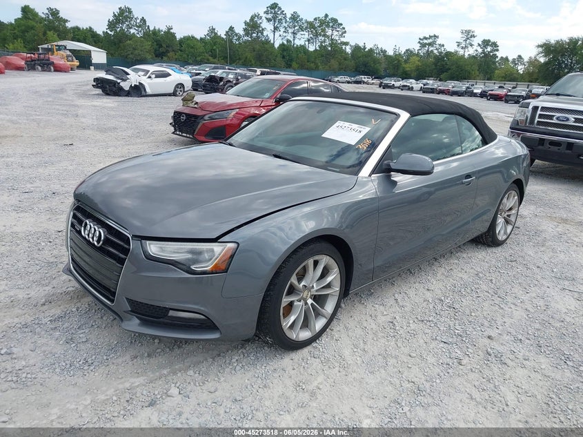 Vin: waucfafh9dn004715, lot: 45771342, audi a5 2.0t premium 20132