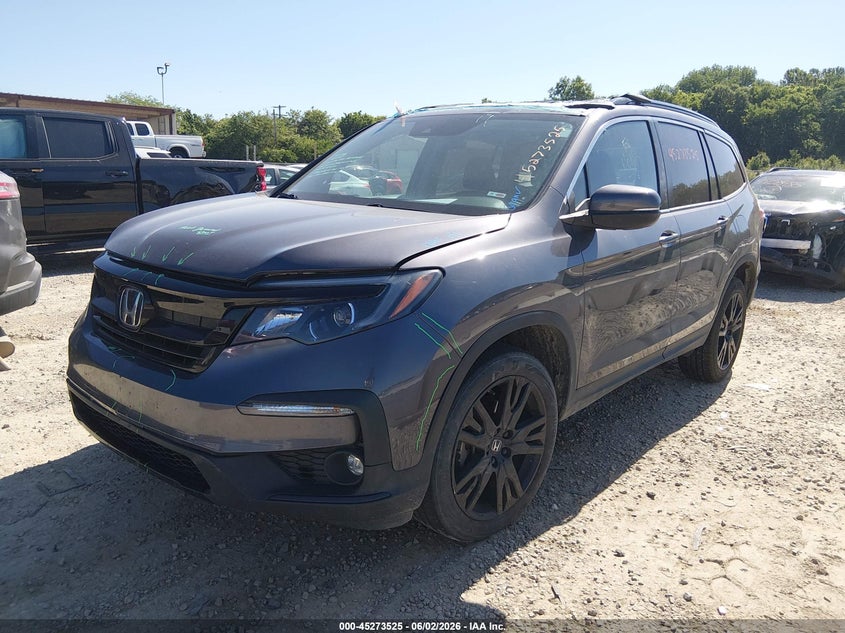 Vin: 5fnyf6h29mb100955, lot: 45771348, honda pilot awd special edition 20212