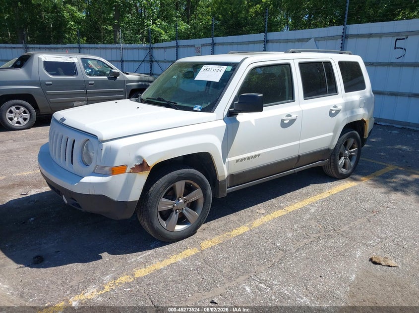 Vin: 1c4njrfb4fd412343, lot: 45771349, jeep patriot high altitude edition 20152