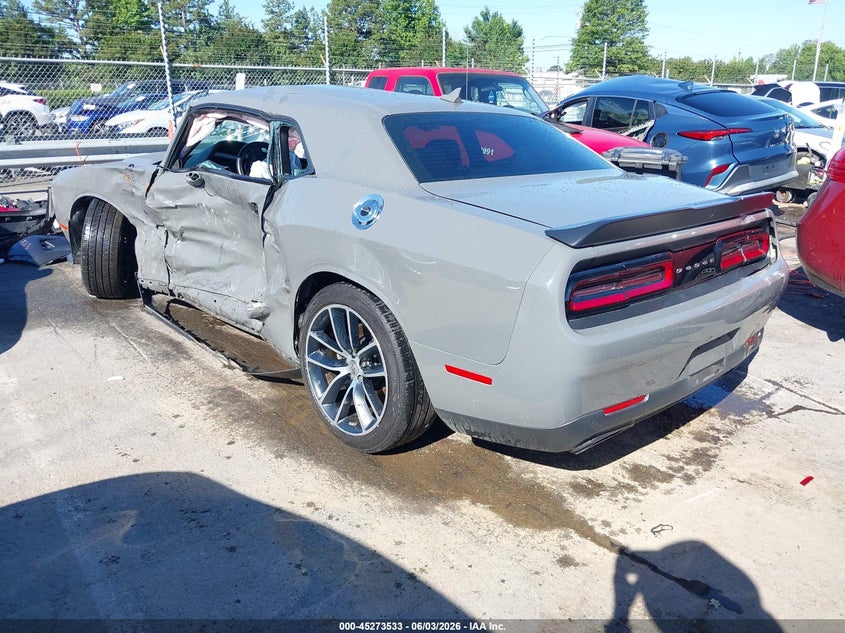 Vin: 2c3cdzfj0jh128357, lot: 45771357, dodge challenger r/t scat pack 20183