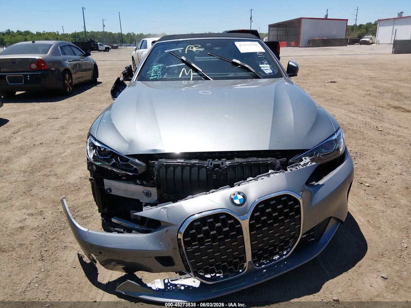 2024 BMW 430I VIN: WBA23AT00RCR69307 Lot: 45273538