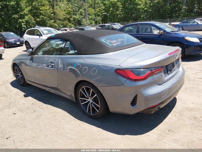 Vin: wba23at00rcr69307, lot: 45771362, bmw 430i 20243