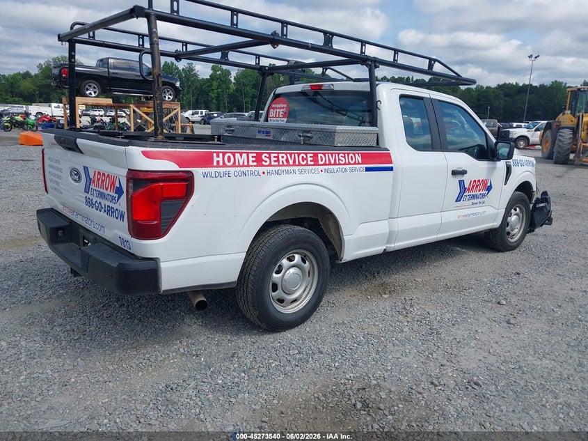 Vin: 1ftex1kp2skd05782, lot: 45771365, ford f-150 xl 20254