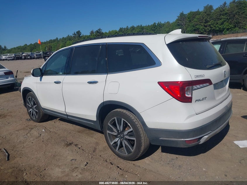 Vin: 5fnyf6h60lb031638, lot: 45771380, honda pilot awd touring 7 passenger 20203