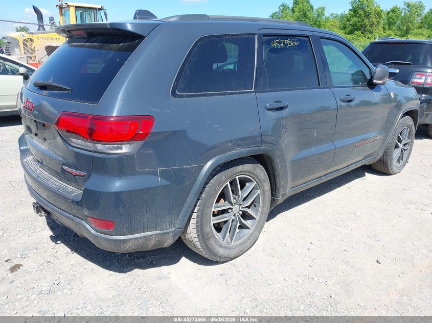 Vin: 1c4rjflg9hc778257, lot: 45771390, jeep grand cherokee trailhawk 4x4 20174