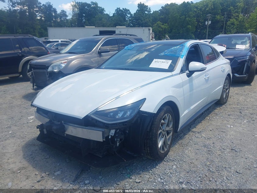 Vin: 5npef4ja8lh046878, lot: 45771396, hyundai sonata sel 20202