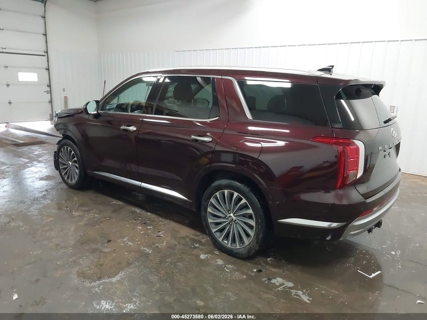 Vin: km8r7dge5ru704482, lot: 45771404, hyundai palisade calligraphy 20243