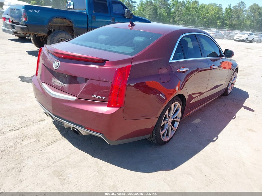 Vin: 1g6ac5sx6e0175365, lot: 45771408, cadillac ats performance 20144