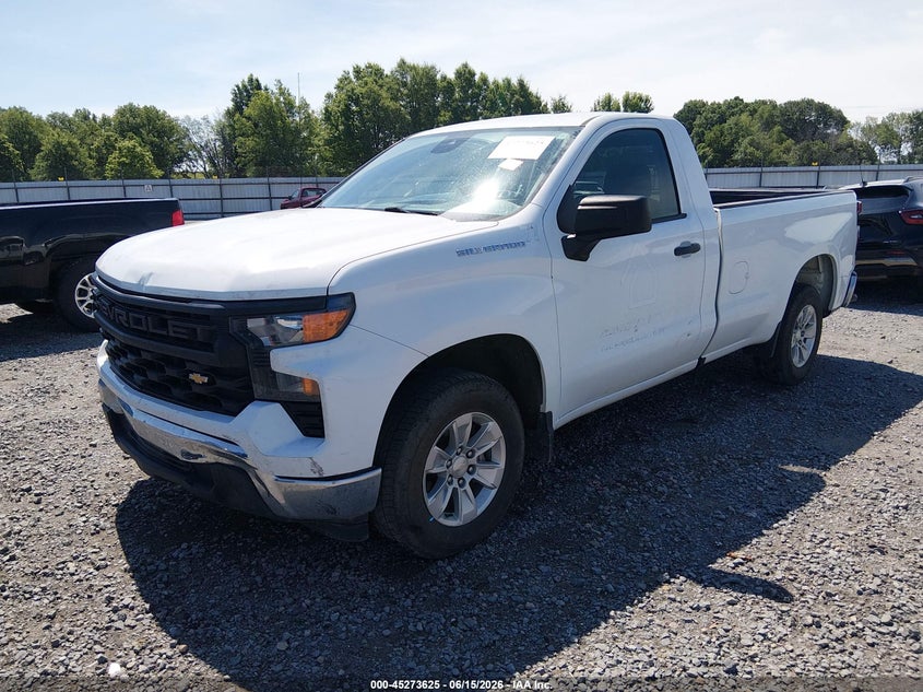 2022 Chevrolet Silverado 1500 2wd  Long Bed Wt 3GCNAAED5NG546977 photo 1