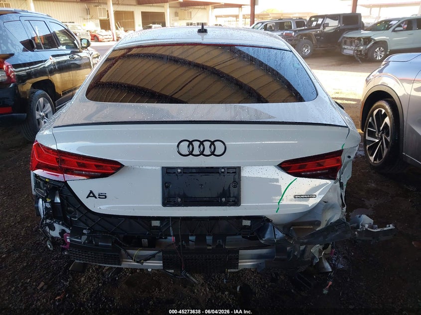 2023 Audi A5 Sportback Premium Plus 45 Tfsi S Line Quattro S Tronic VIN: WAUFACF54PA036092 Lot: 45273638