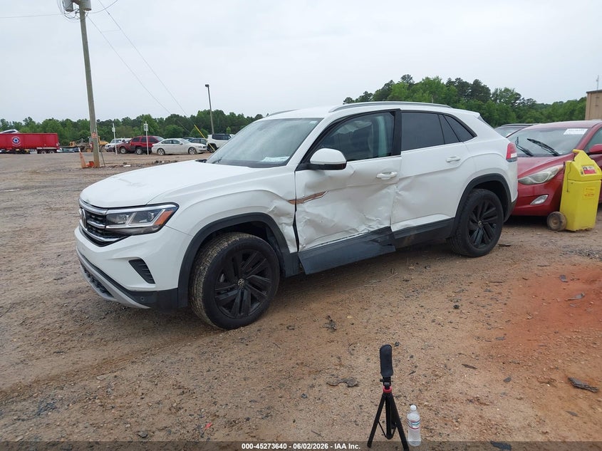 Vin: 1v2we2ca5nc212702, lot: 45771464, volkswagen atlas cross sport 3.6l v6 se w/technology 20222