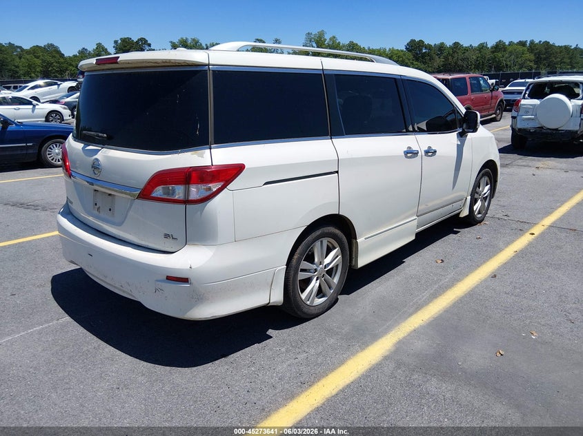 Vin: jn8ae2kp6f9121782, lot: 45771465, nissan quest sl 20154