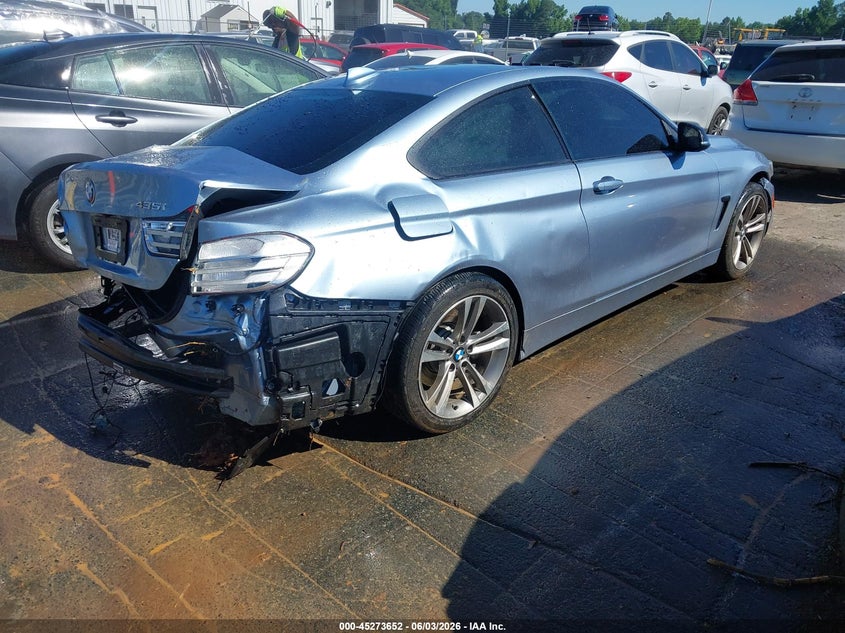 Vin: wba3r1c59ek191586, lot: 45771476, bmw 435i 20144
