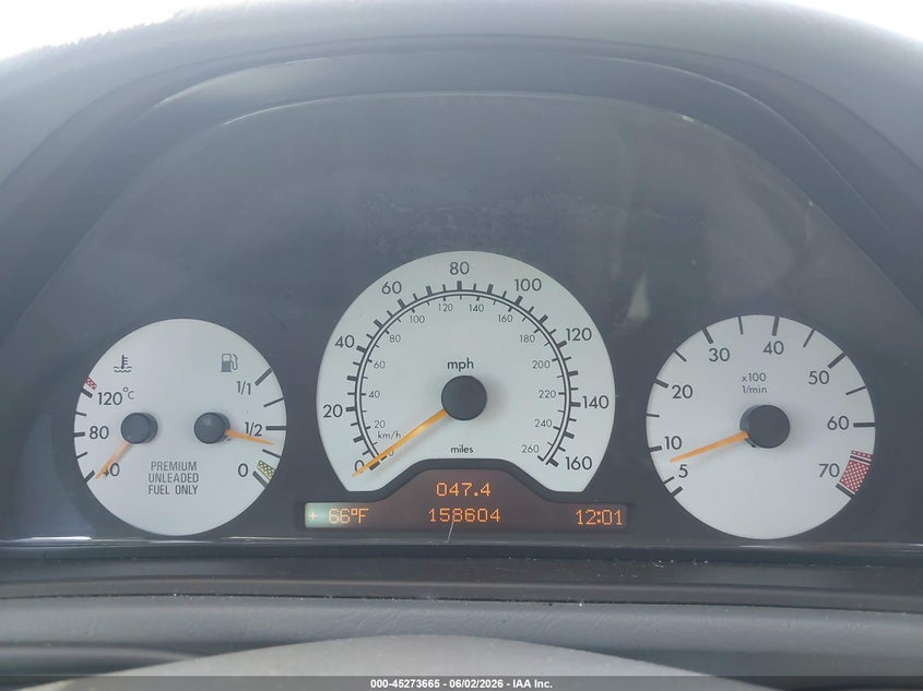 1998 Mercedes-Benz Clk 320 VIN: WDBLJ65G9WF033716 Lot: 45273665