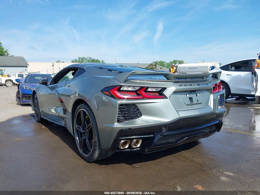 Vin: 1g1yb2d40p5111790, lot: 45771514, chevrolet corvette stingray rwd  2lt 20233