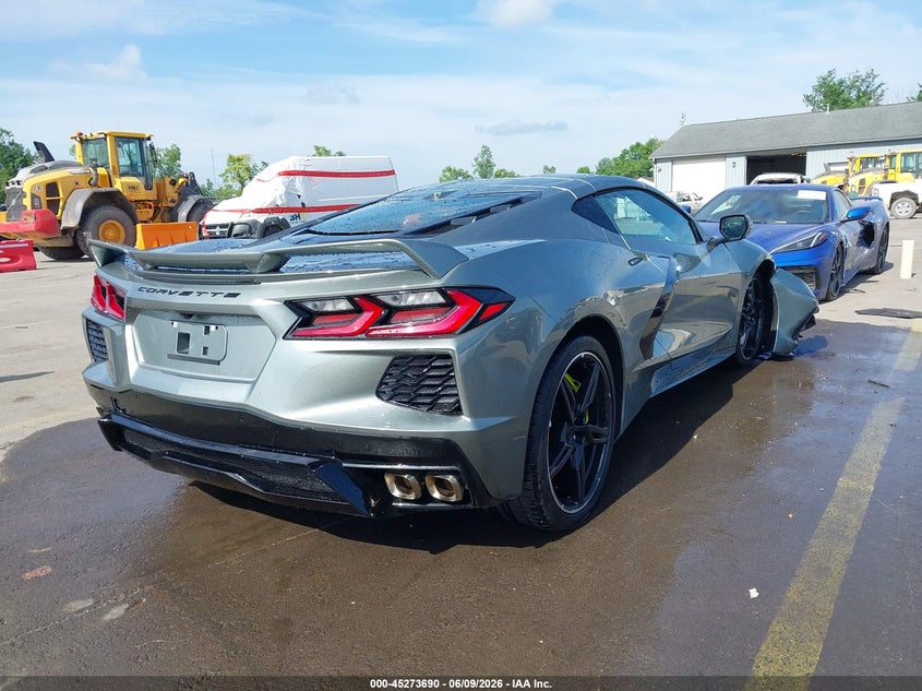 Vin: 1g1yb2d40p5111790, lot: 45771514, chevrolet corvette stingray rwd  2lt 20234
