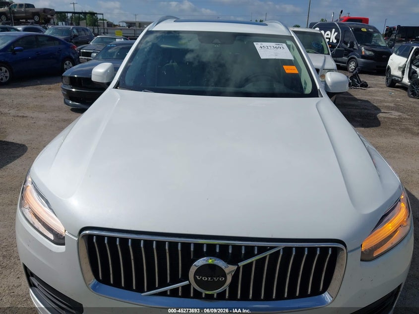 2022 Volvo Xc90 T5 Momentum 7 Passenger VIN: YV4102PK6N1866291 Lot: 45273693