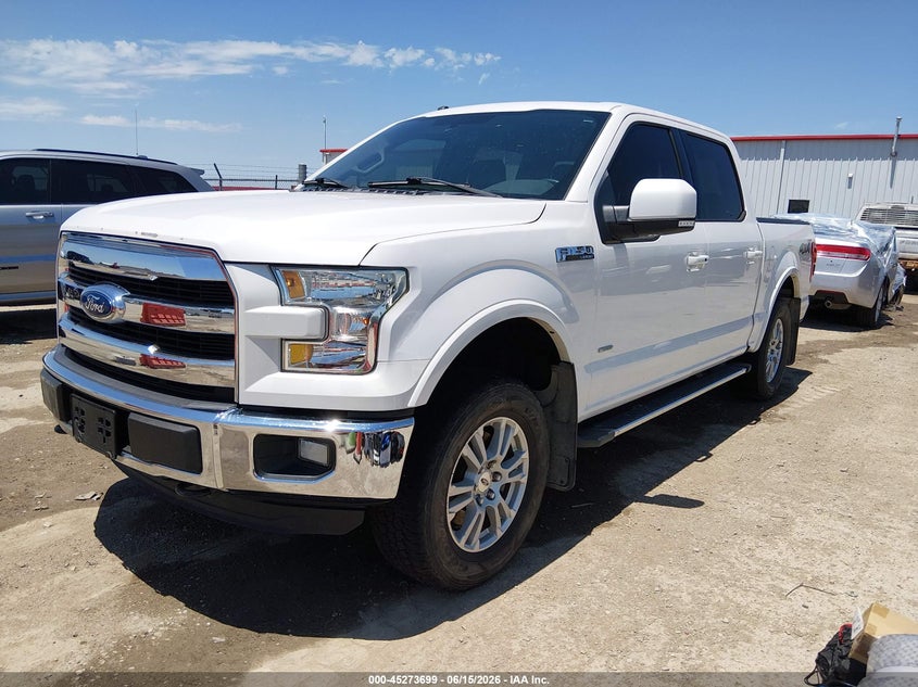 Vin: 1ftew1epxgke52214, lot: 45771523, ford f-150 lariat 20162