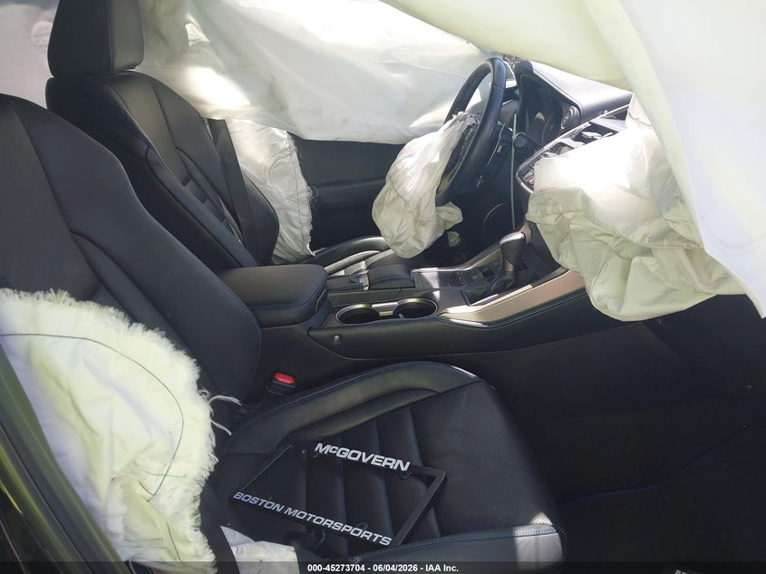 VIN JTJSJRDZ0M2147560 2021 LEXUS NX 300H F SPORT BLACK LINE