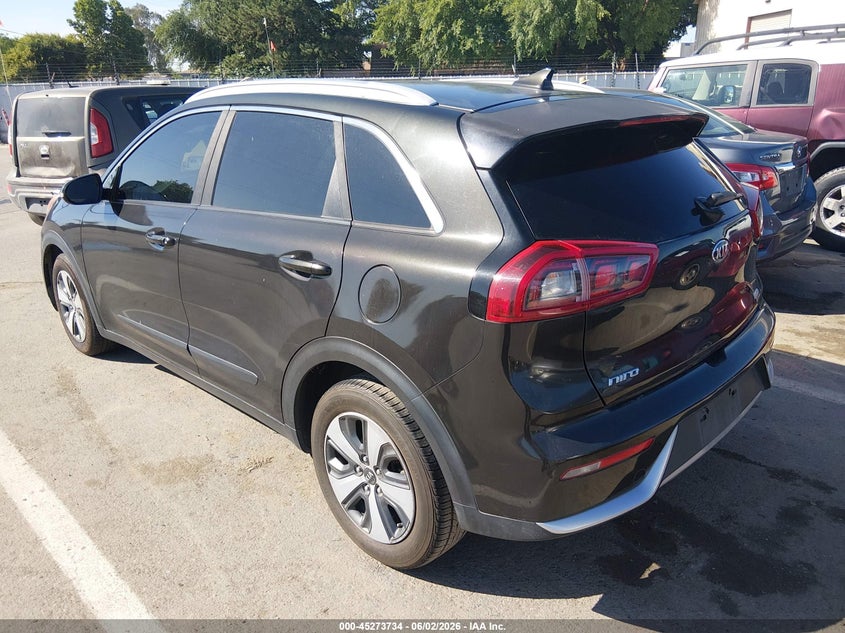 Vin: kndcc3lc8h5057461, lot: 45771558, kia niro ex 20173