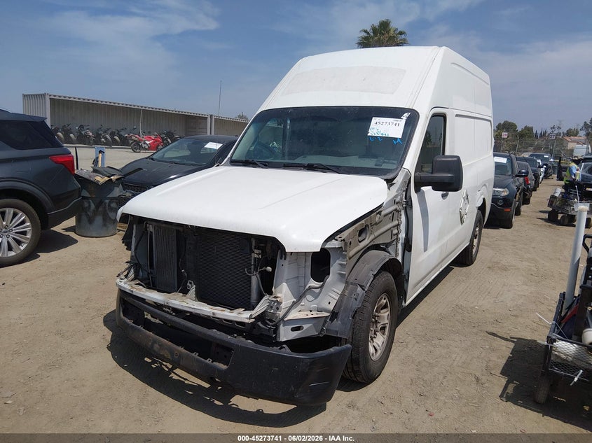 2012 Nissan 4.0 Nv 2500 Nv2500 Hd S V6 white Lot 111045273741 Vin 1N6BF0LX2CN111685