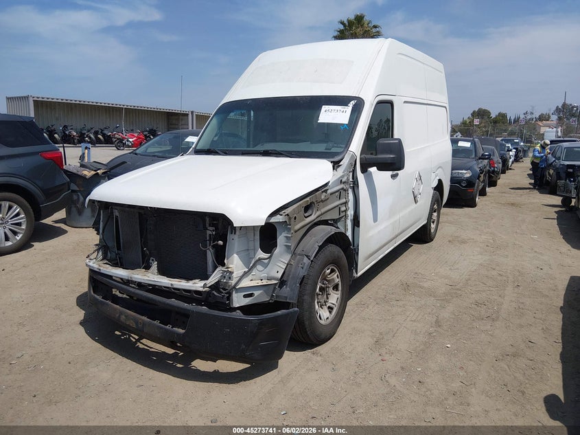 2012 Nissan 4.0 Nv 2500 Nv2500 Hd S V6 white Lot 111045273741 Vin 1N6BF0LX2CN111685