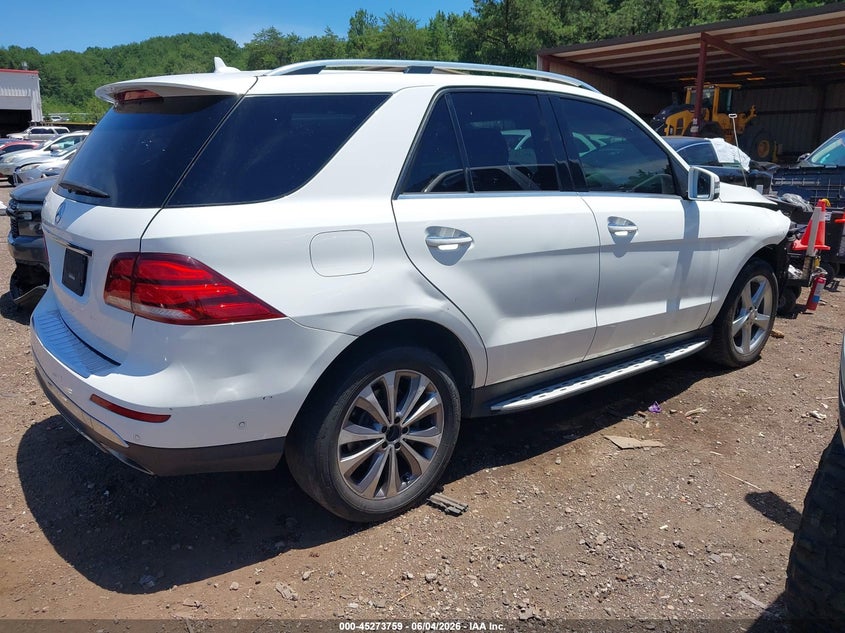 Vin: 4jgda5jbxga796817, lot: 45771583, mercedes-benz gle 350 20164