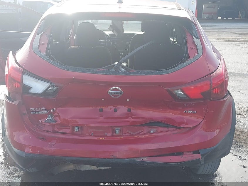 NISSAN ROGUE SPORT 2018 VIN JN1BJ1CR2JW250735