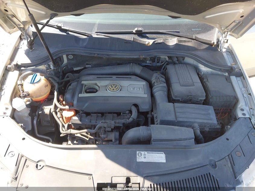 2010 Volkswagen Passat Komfort VIN: WVWXM7AN0AE077476 Lot: 45273784
