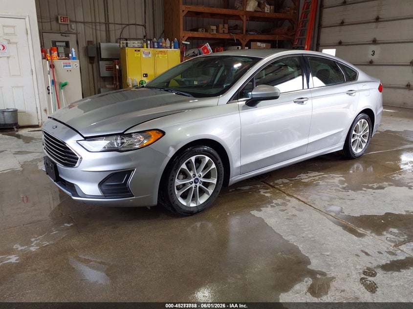 2020 Ford Fusion Hybrid Se 3FA6P0LU0LR201427 photo 1