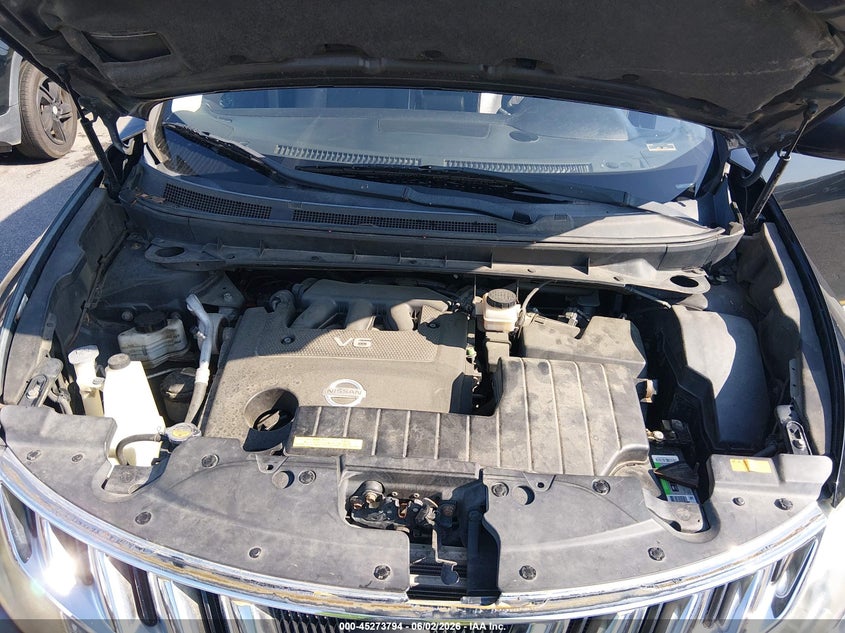 2009 Nissan Murano Le VIN: JN8AZ18W29W103024 Lot: 45273794