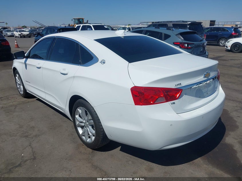 Vin: 2g1105s33h9187849, lot: 45771623, chevrolet impala 1lt 20173