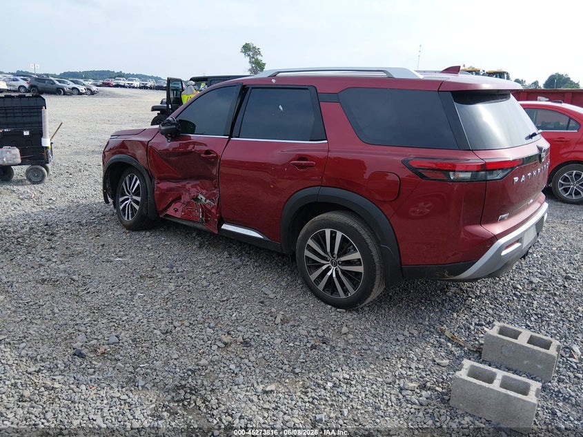 Vin: 5n1dr3dj4sc287870, lot: 45771639, nissan pathfinder platinum 4wd 20253
