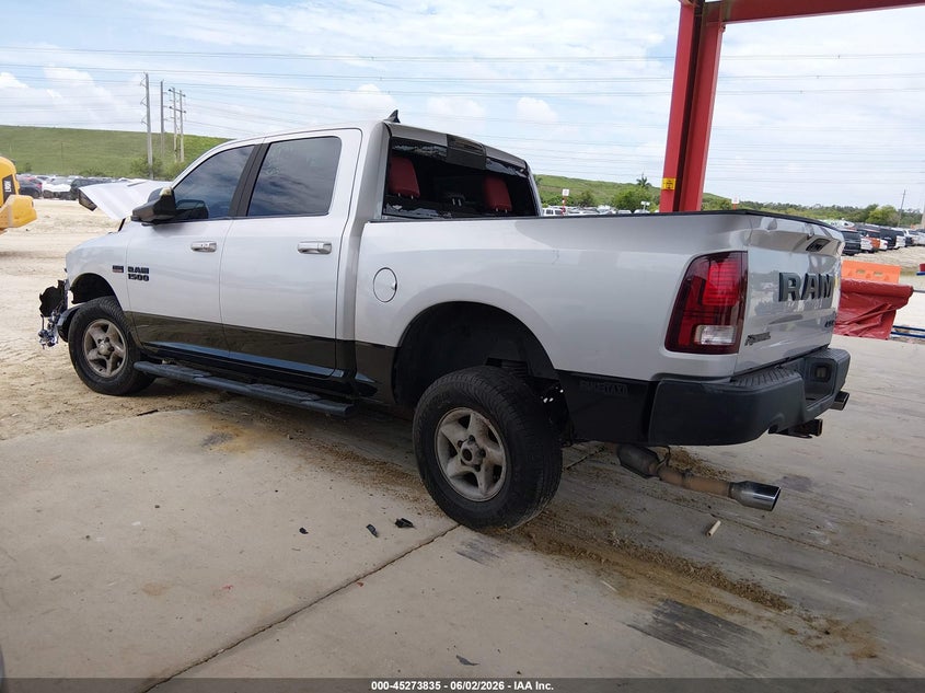 Vin: 1c6rr7yt2gs412883, lot: 45771659, ram 1500 rebel 20163