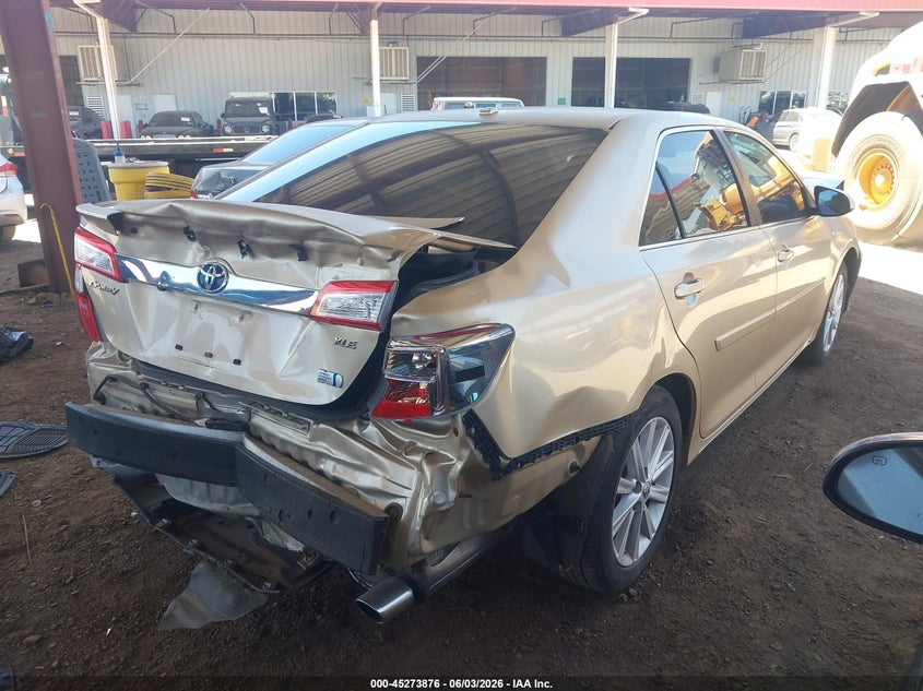 Vin: 4t1bd1fk2cu044425, lot: 45771700, toyota camry hybrid xle 20124