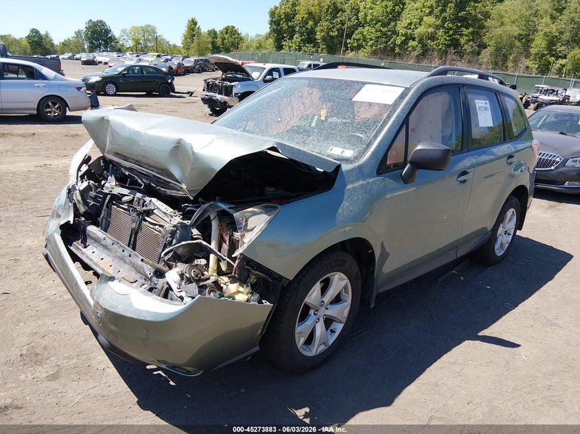 Vin: jf2sjabc6fh817312, lot: 45771707, subaru forester 2.5i 20152