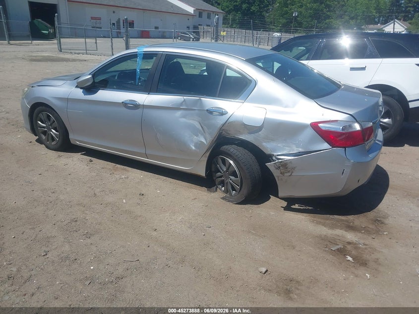 Vin: 1hgcr2e31ea124850, lot: 45771712, honda accord lx 20143