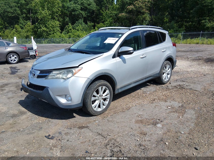 Vin: 2t3yfrev3fw206539, lot: 45771720, toyota rav4 limited 20152