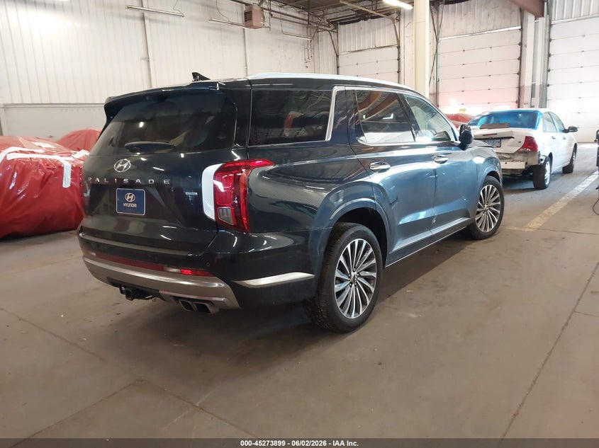 Vin: km8r7dge2ru731302, lot: 45771723, hyundai palisade calligraphy 20244