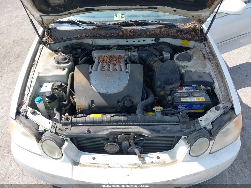 2003 Kia Optima Lx V6/Se V6 VIN: KNAGD128635196560 Lot: 45273905